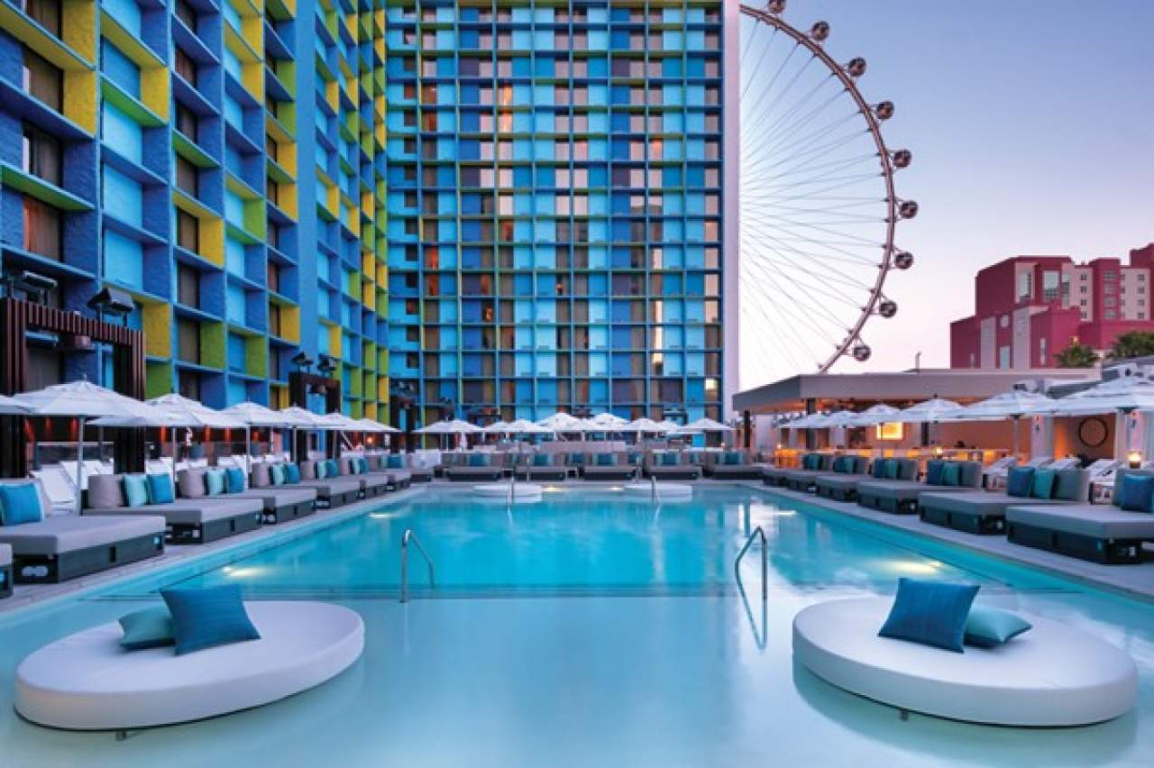 INFLUENCE, THE POOL AT THE LINQ