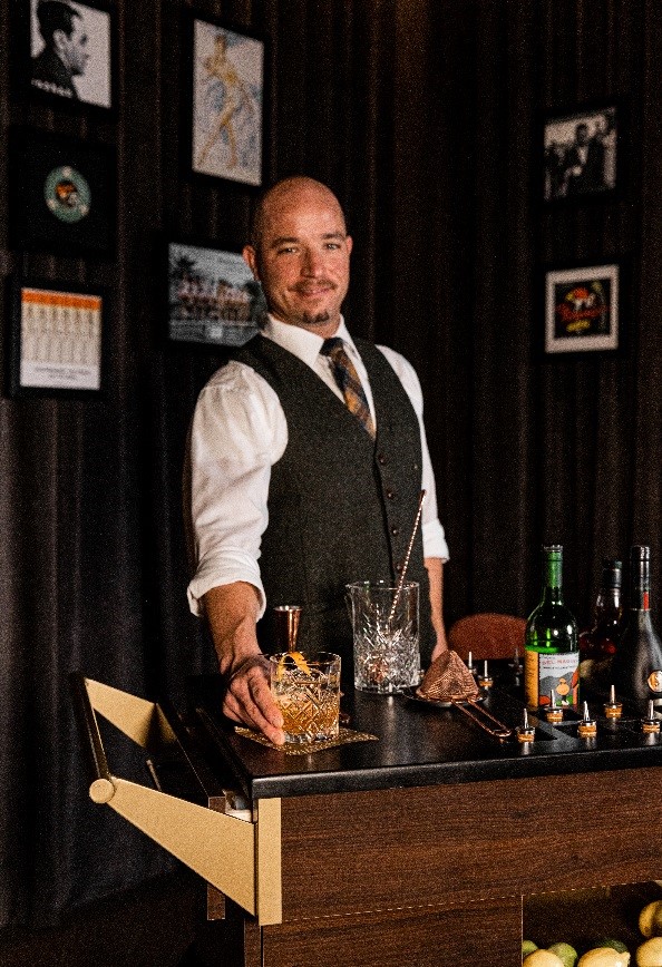 Build-Your-Own Old Fashioned Beverage Cart at Bugsy & Meyer’s Steakhouse